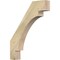 Ekena Millwork 4"W x 24"D x 30"H Merced Rough Sawn Knee Brace, Douglas Fir BRC04X24X30MRC00RDF - alternate 1